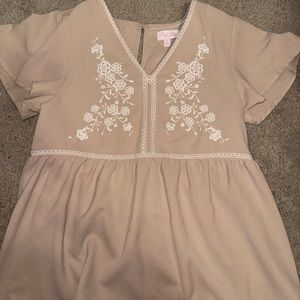 Babydoll top